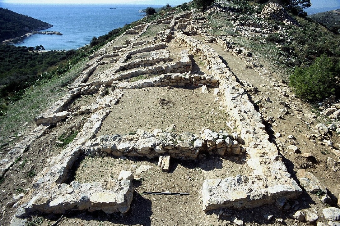 Parts of Stoa of Ancient Salamis Found in Underwater Excavation