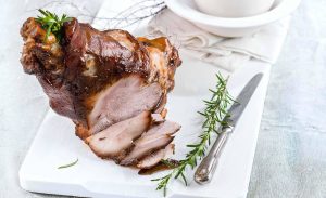 Honey Mustard Pork Leg Roast