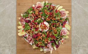 Salad with Caramelized Walnuts