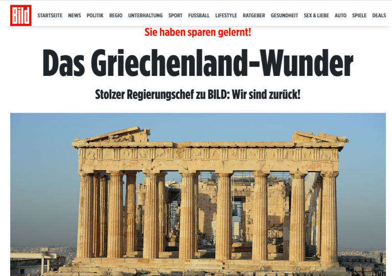 Bild: The Greek Miracle, and the Remaining ‘Thorns’