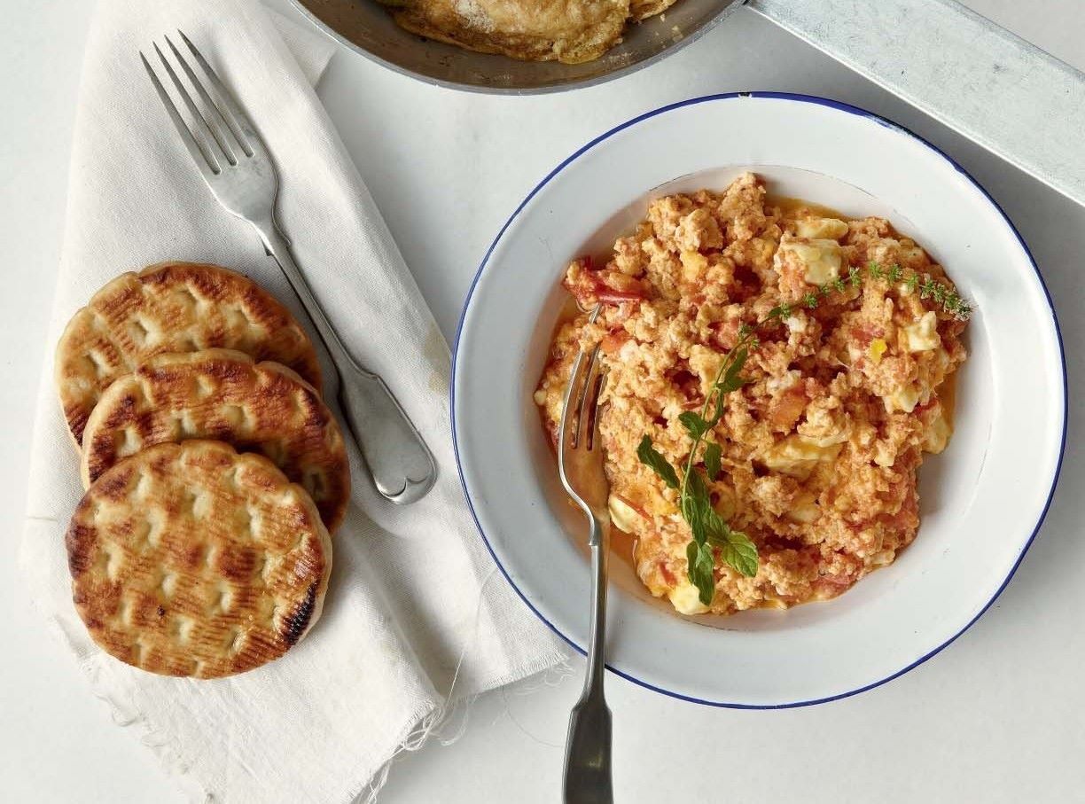 Tomato Scrambled Eggs