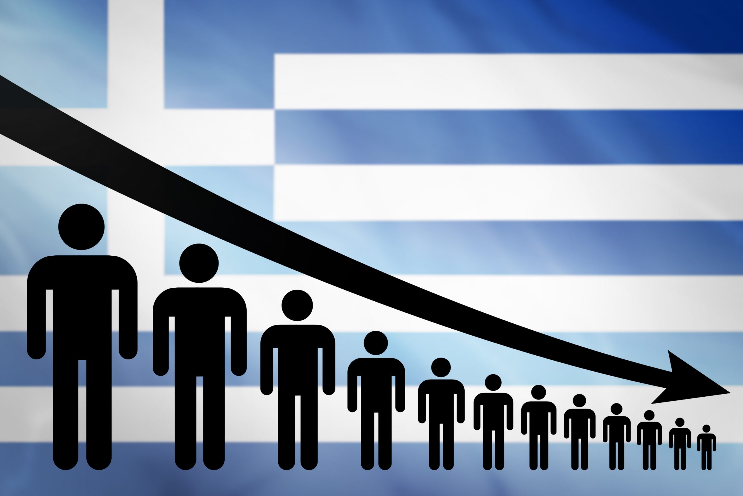 Demographic Slide Worsens: Population in Greece Down by 50K Persons in 2023