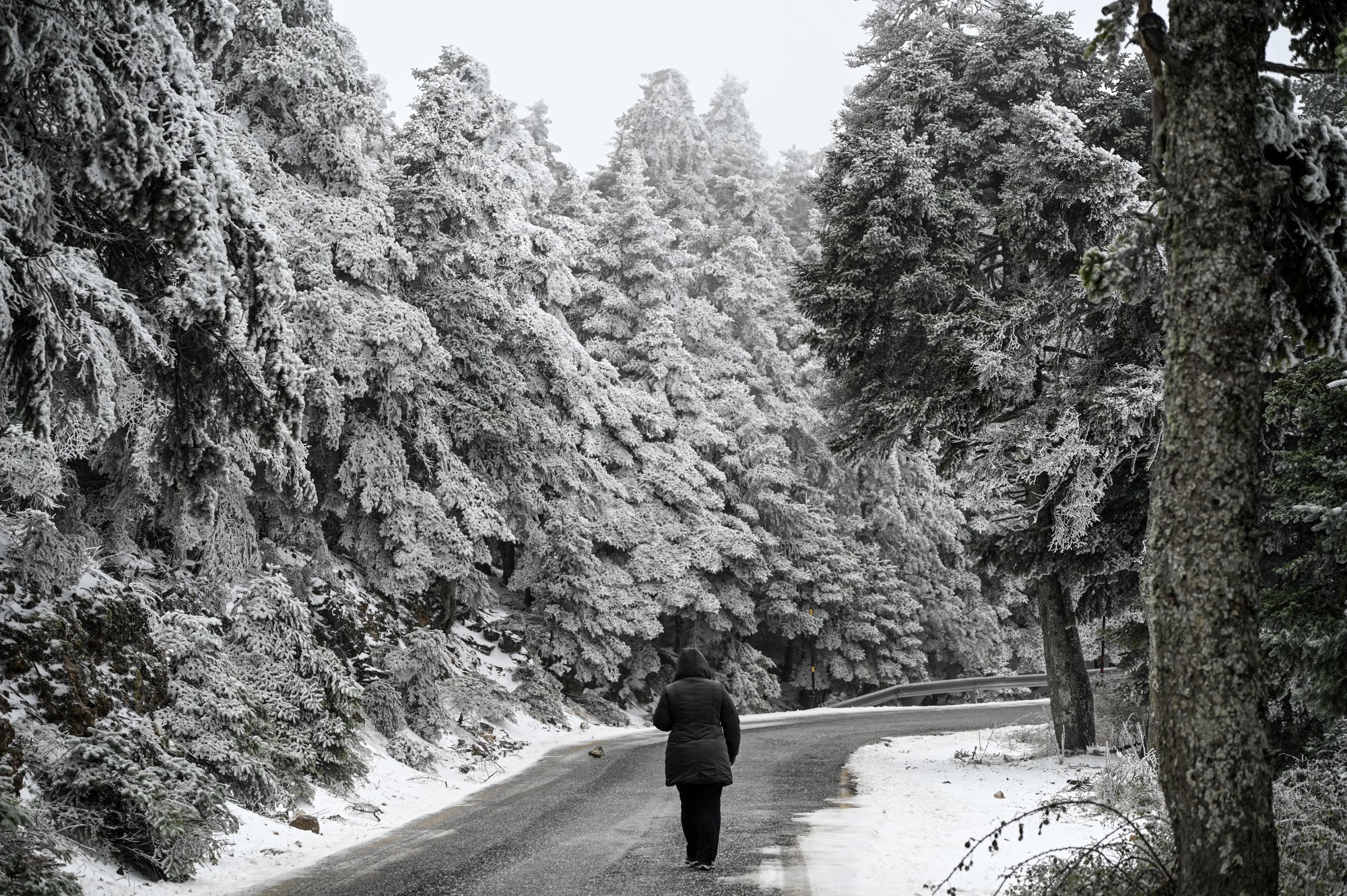 Rain and Snowfall Expected as Cold Front Descends on Greece