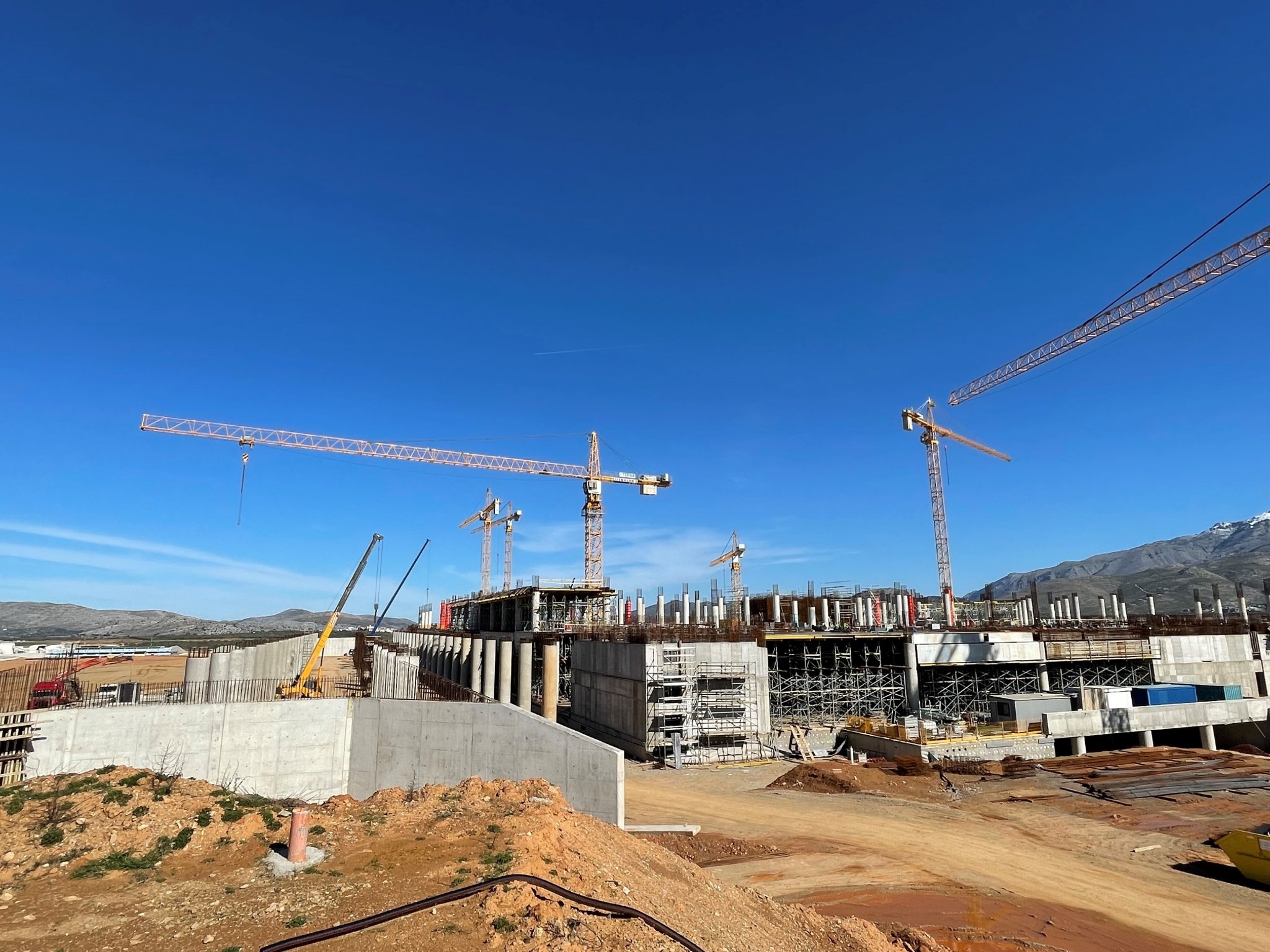 GEK TERNA 30 Of New Int l Airport At Kasteli Site On Crete Completed 
