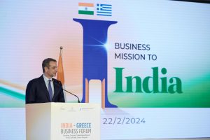 Greek PM Meets with High Profile Indian Business Leaders
