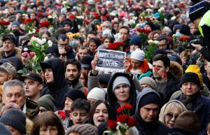 Alexei Navalny’s Funeral Sparks Risky Displays of Grief and Defiance