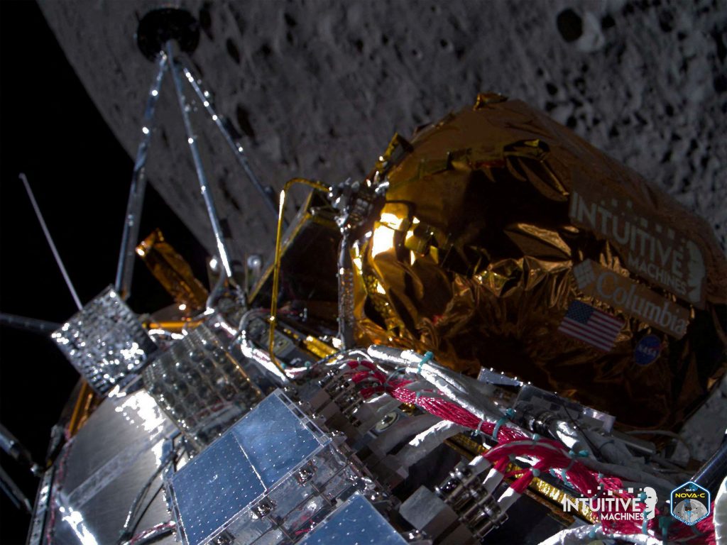 Odysseus Spacecraft Completes First U.S. Moon Landing Since 1972