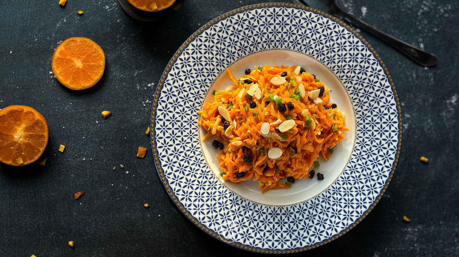 ROTD: Carrot Salad with a Citrus Vinaigrette