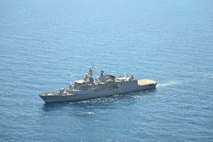 Greek Frigate Hydra Engages Unmanned Aircraft in Gulf of Aden