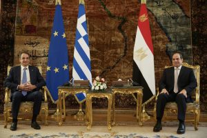 PM Mitsotakis in Egypt Today to Discuss Migration Flows
