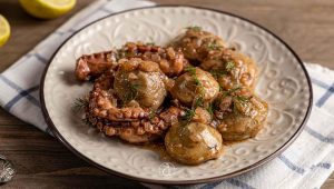 ROTD: Octopus and Artichokes