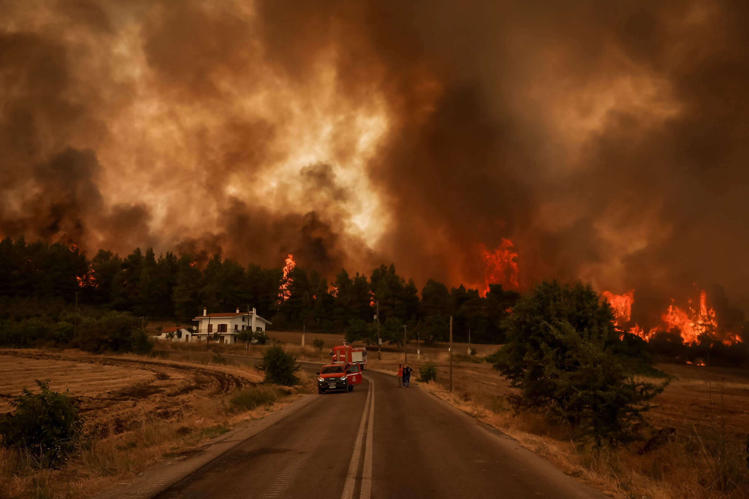 Wildfire Hotspots in Attica