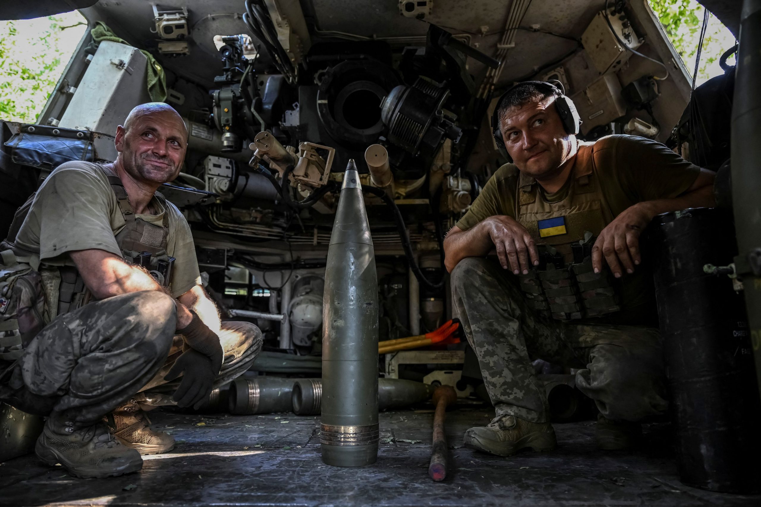 Ukraine’s ‘Mad Max’ Trawls Swamps and Minefields for Shells