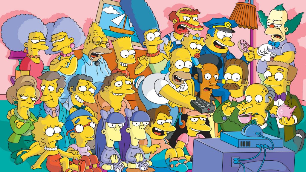 The Simpsons. Shutterstock
