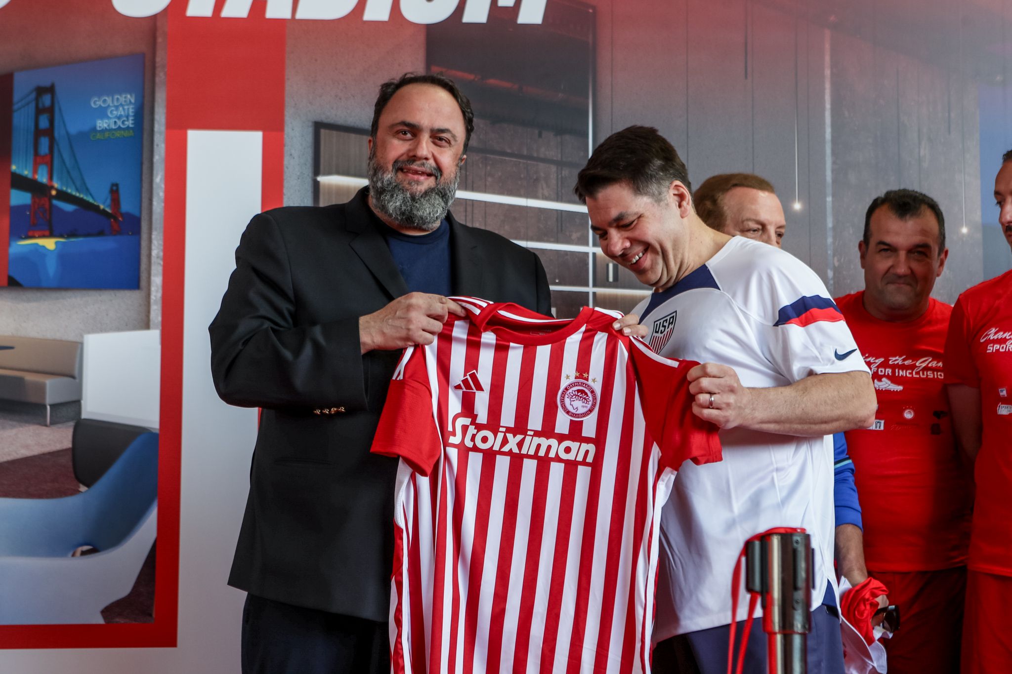 Works on ‘American Corner’ at G. Karaiskakis Stadium Inaugurated