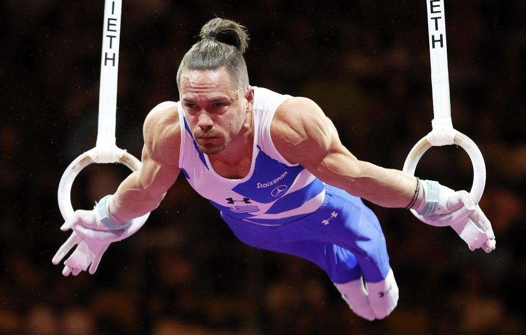 Gymnast Petrounias Makes History With 7th European Title