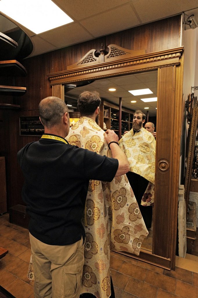 Ecclesiastical Tailors in Athens: Shopping Therapy for Priests
