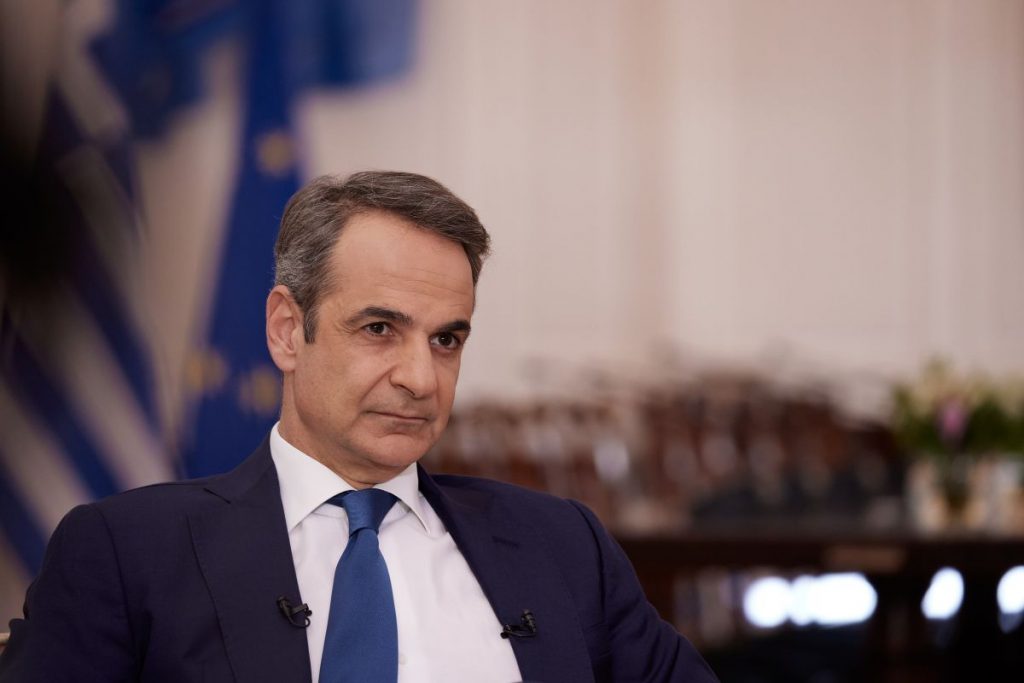 PM Mitsotakis Comments on Turkey, Prespa Agreement in Interview