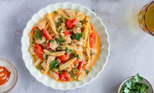 Turkey Pasta in Tomato Sauce