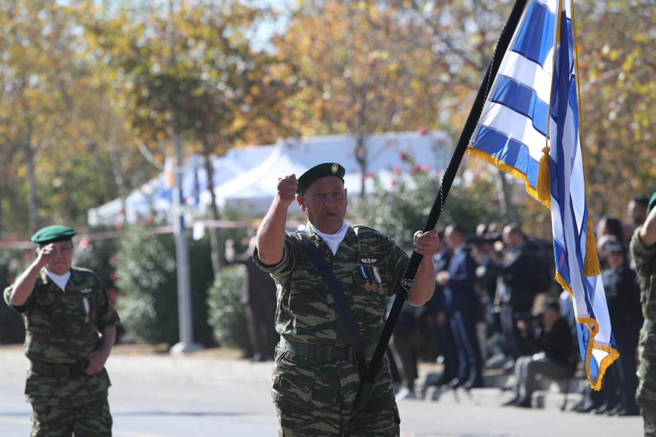Military Parade in Thessaloniki Celebrates OXI Day Anniversary