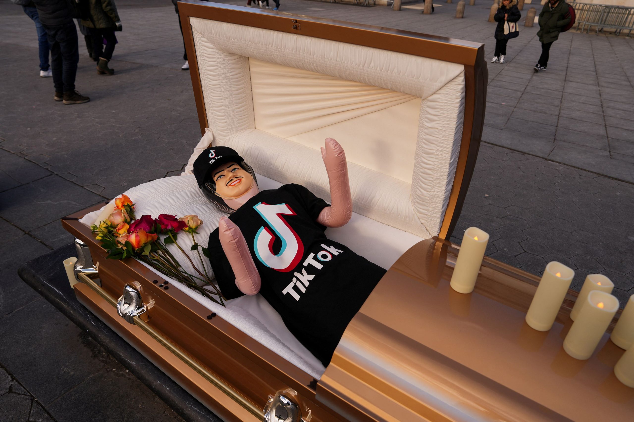 TikTok Goes Dark for U.S. Users, While Trump Signals He Will Save It