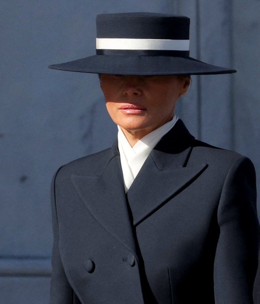 The Mystery of First Lady Melania Trump’s Hat