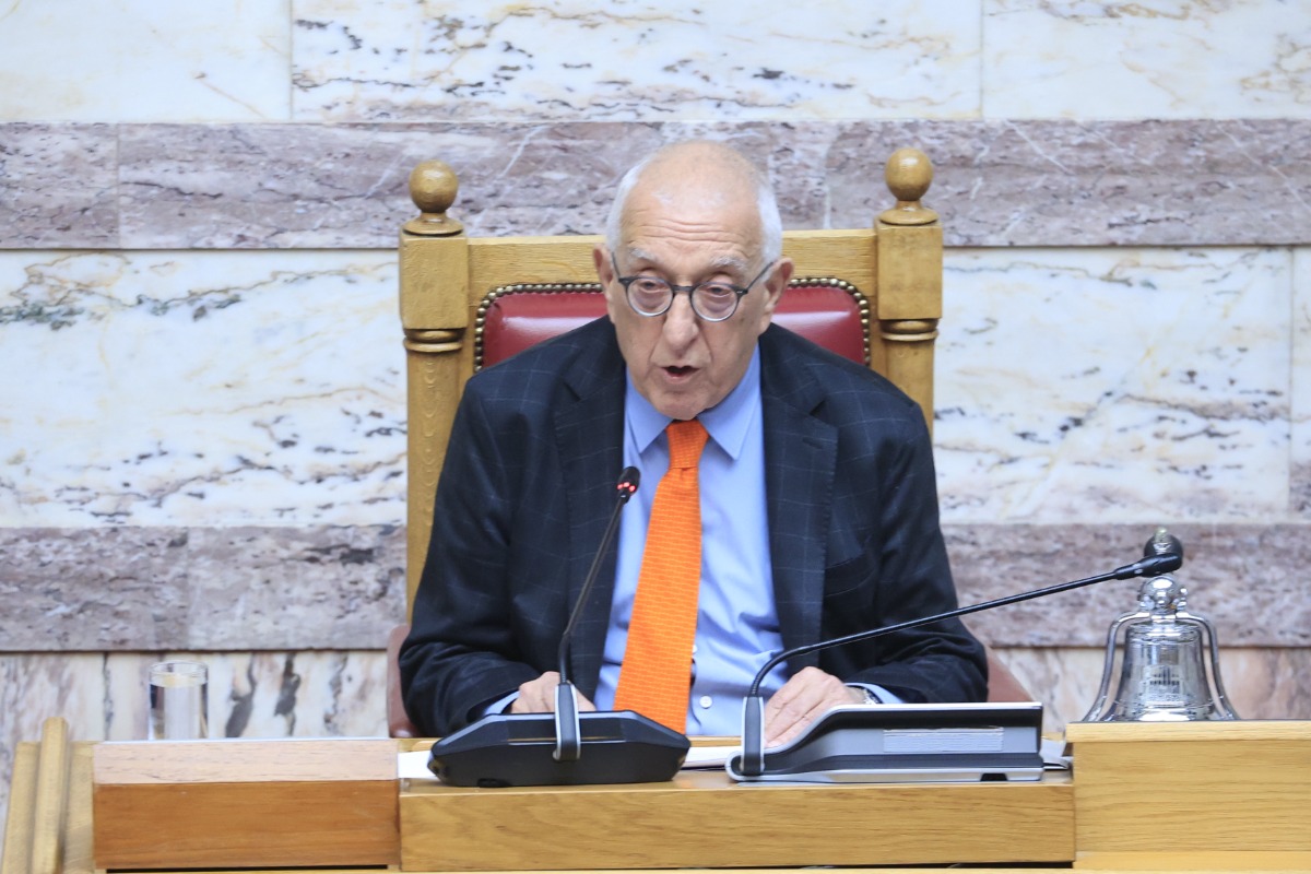 Nikitas Kaklamanis Elected President of Hellenic Parliament