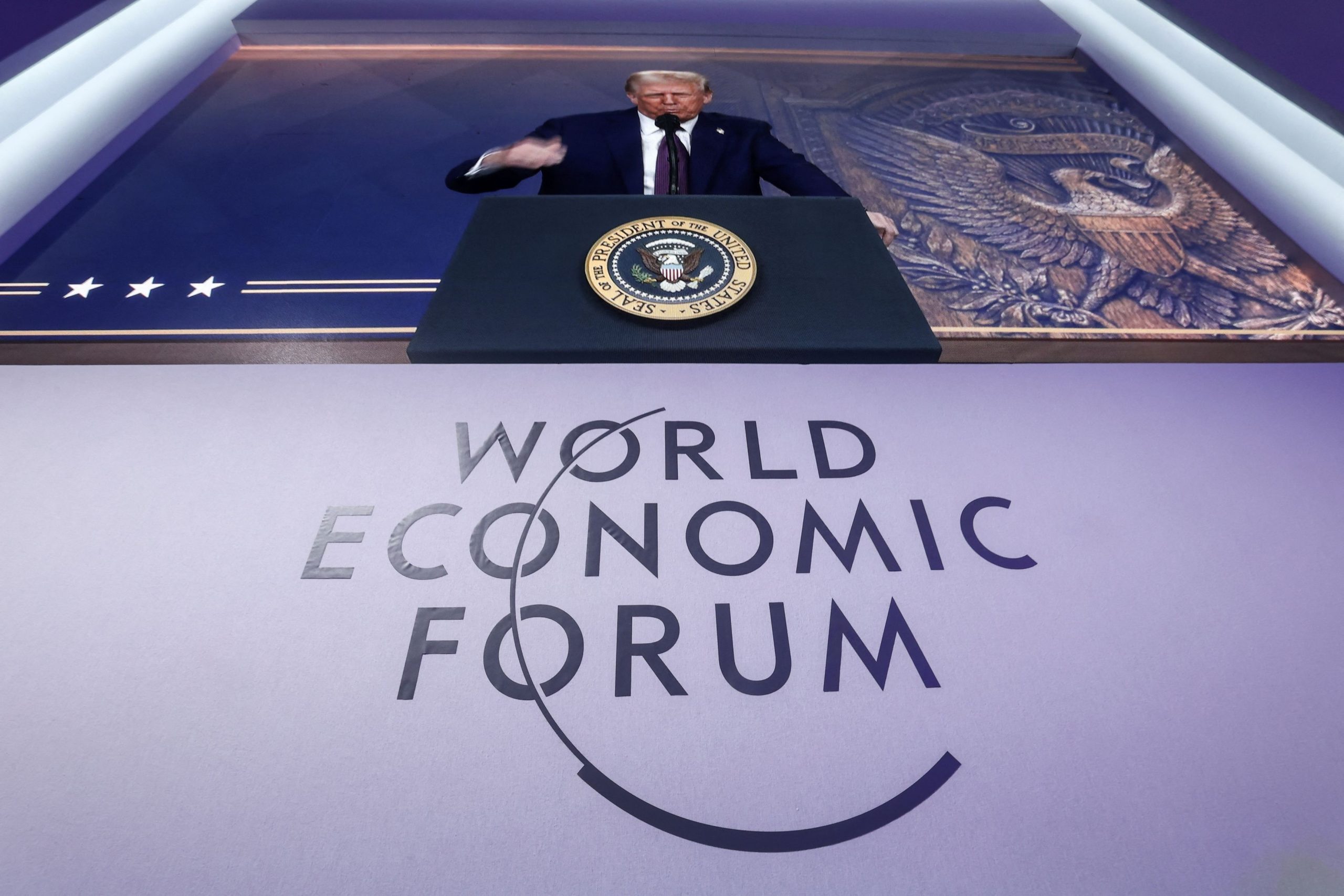 Trump Tells Davos: Make Your Product in America—or Pay Tariffs