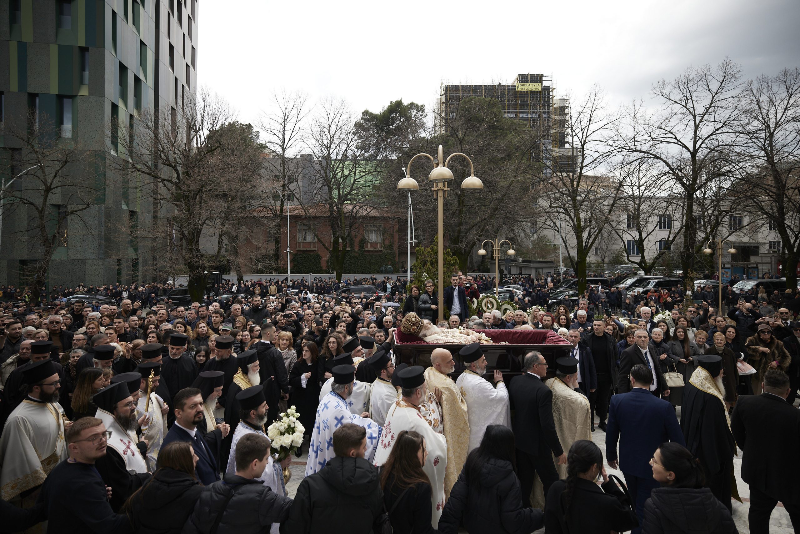 Archbishop Anastasios Laid to Rest in Tirana as Leaders, Faithful Pay Final Respects