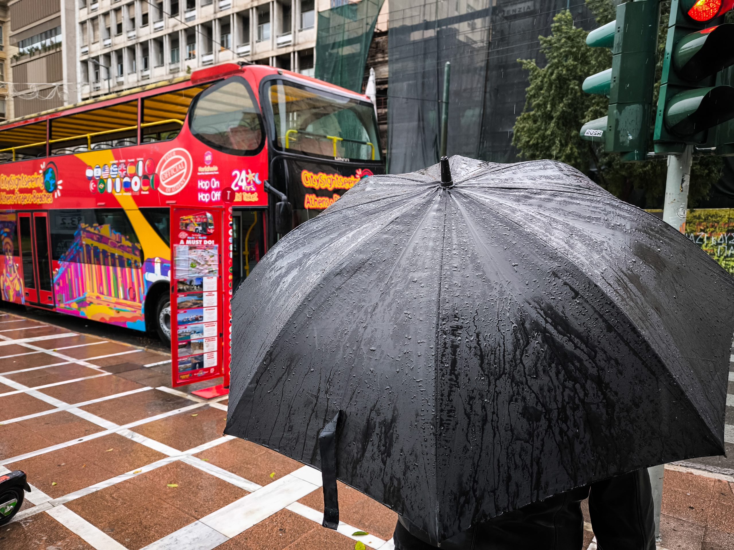 Rainy Weather Persists in Greece Tuesday