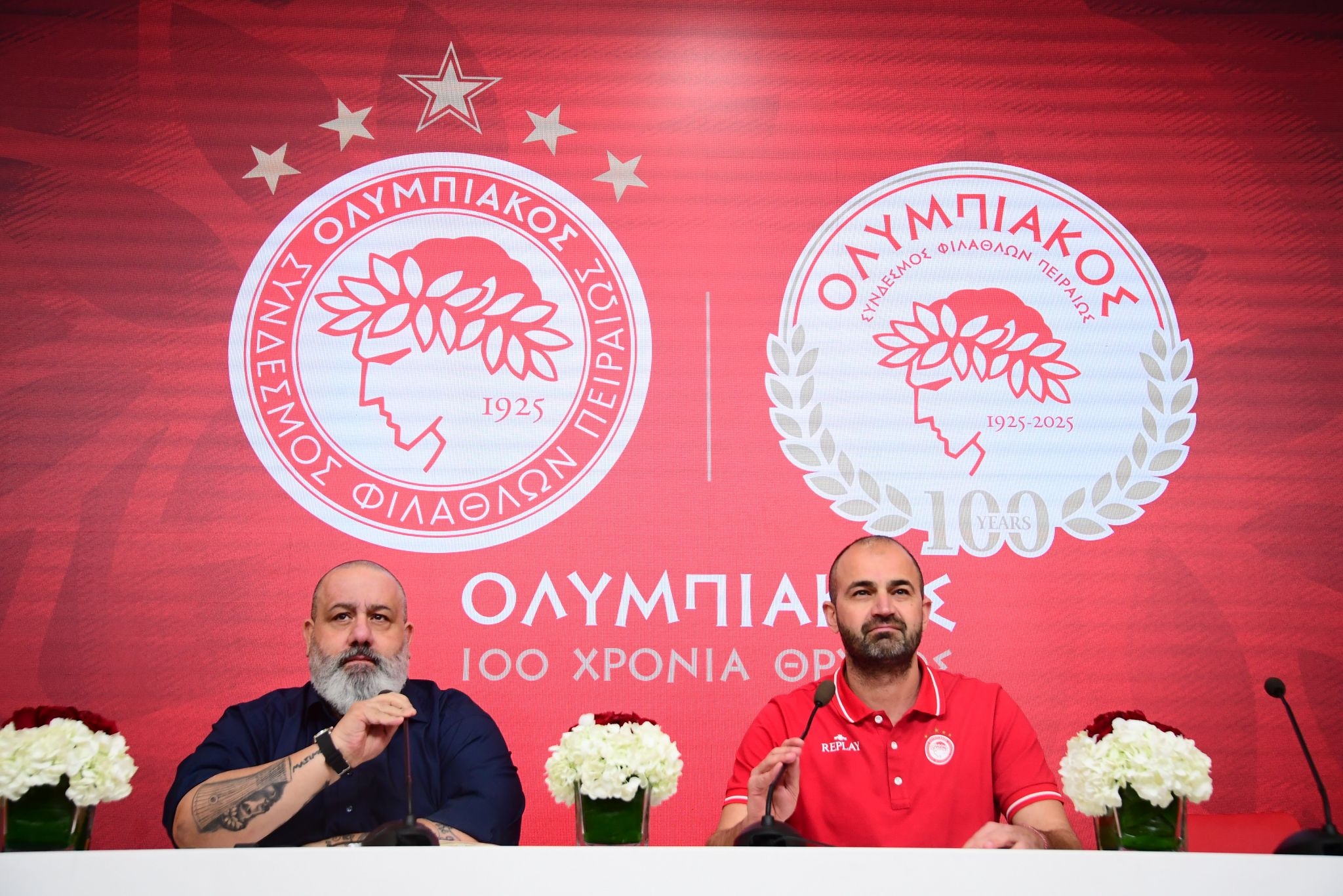 Series of Events to Commemorate 100 Years of Olympiacos