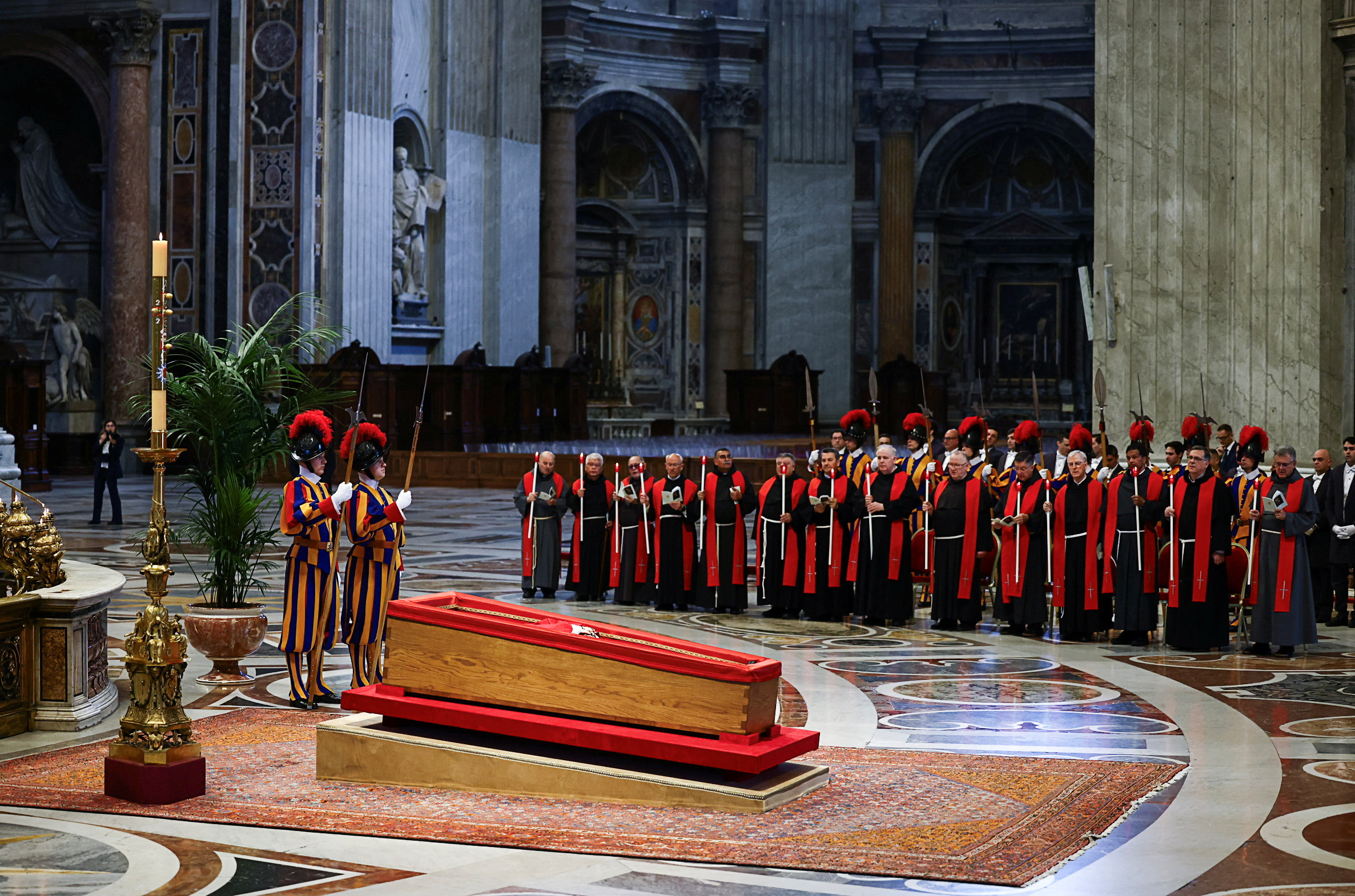 Pope Francis' Final Journey Begins at St. Peter’s Basilica (PHOTOS)