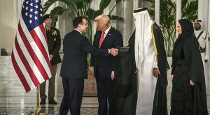 Theodore Kyriakou Attends State Dinner Hosted by Emir of Qatar Welcoming U.S. President