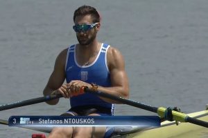 Stefanos Ntouskos Claims Silver in European Rowing Championships