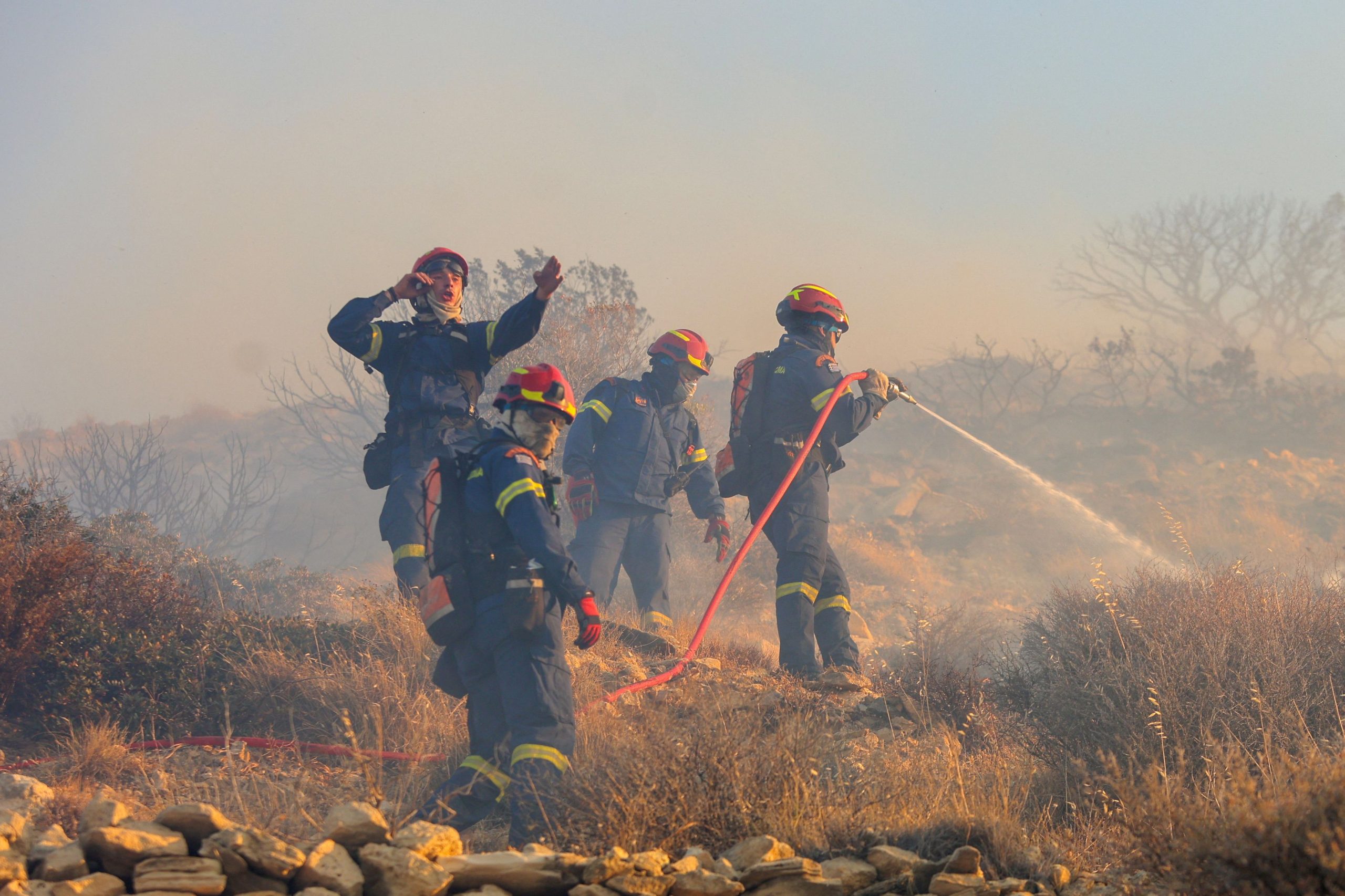 Wildfire Season in Greece Opens With 2,880 Fires Already Recorded