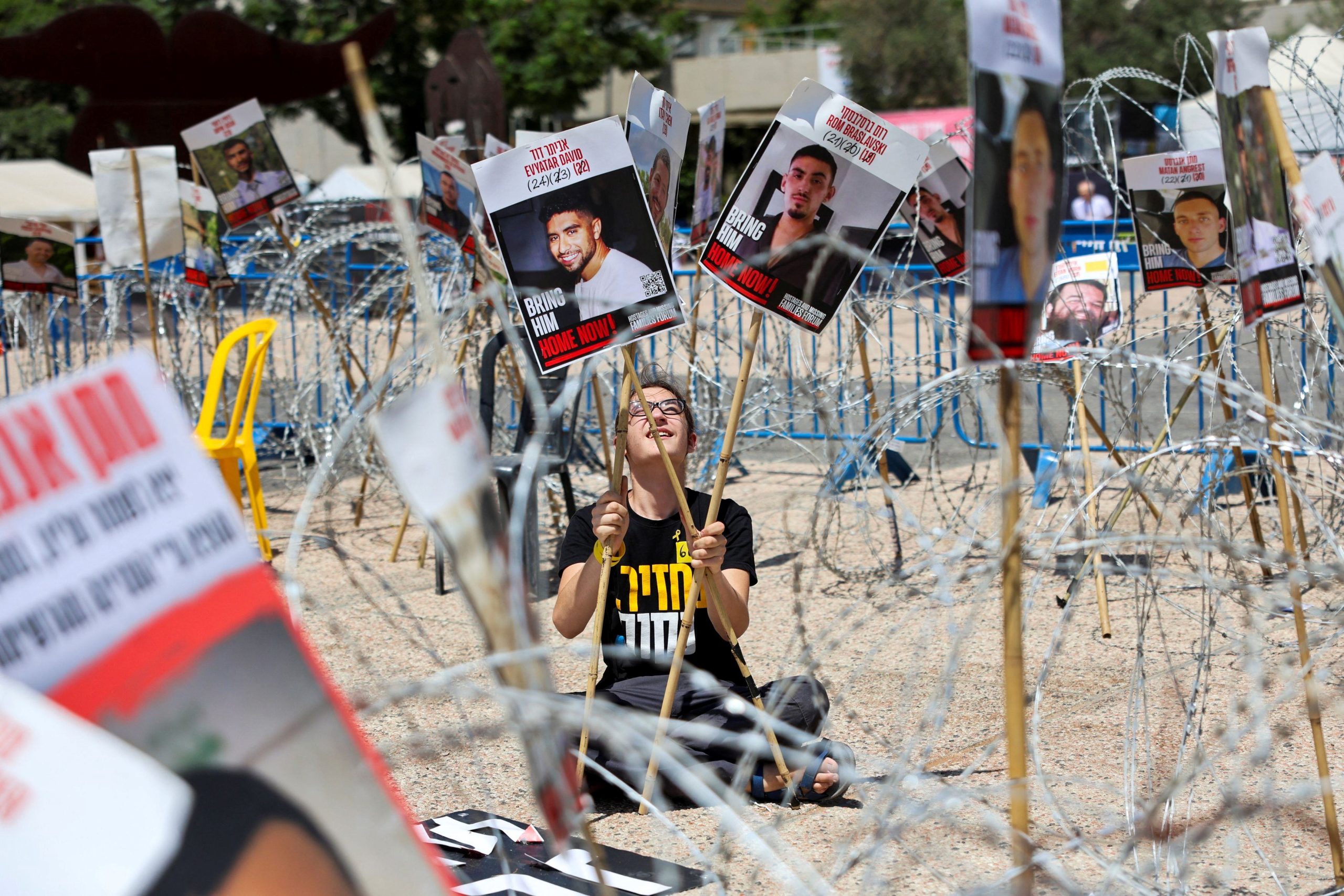 Hamas Releases Video of Hostage Digging His Own Grave in a Tunnel