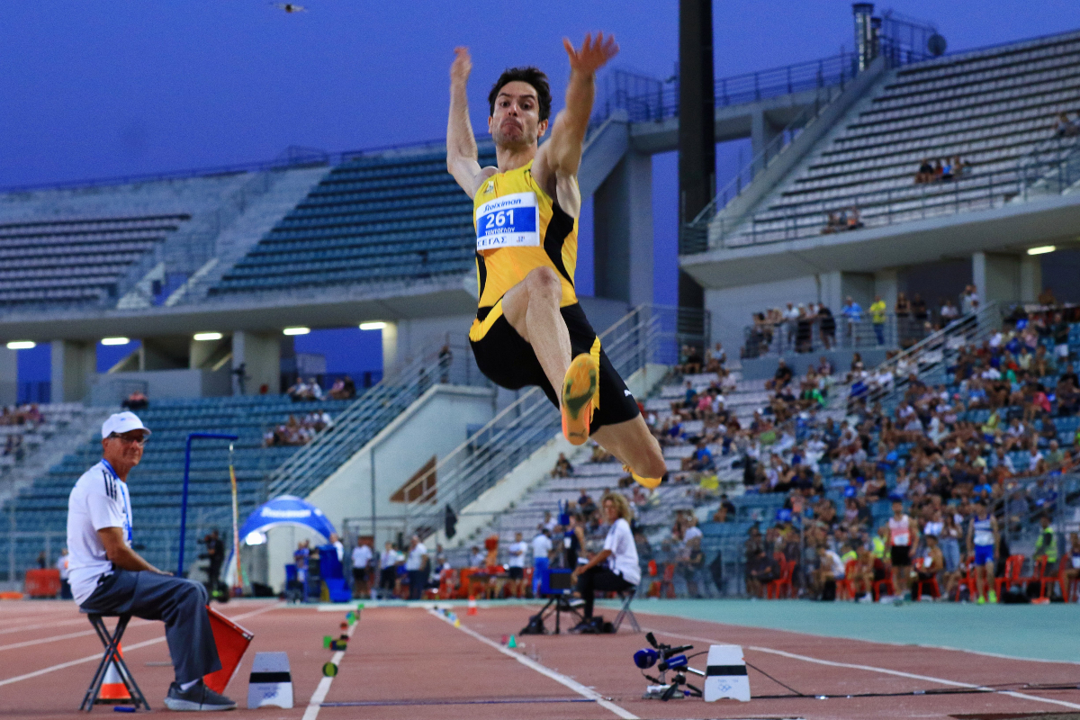 Miltos Tentoglou Wins 8th National Long Jump Title