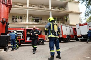Fire Breaks Out at Athens Hospital