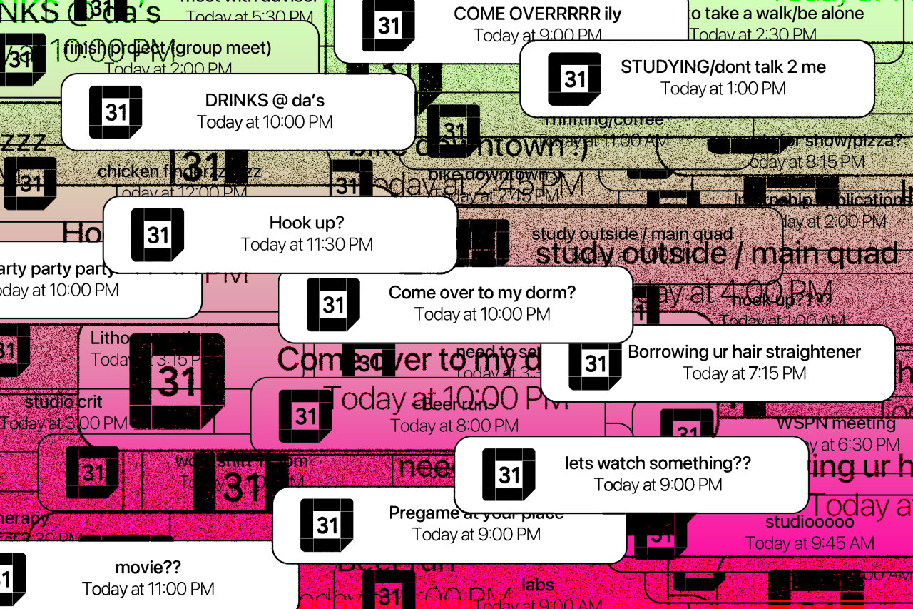 ‘Hook Up?’ College Kids Schedule Literally Everything on Google Calendar