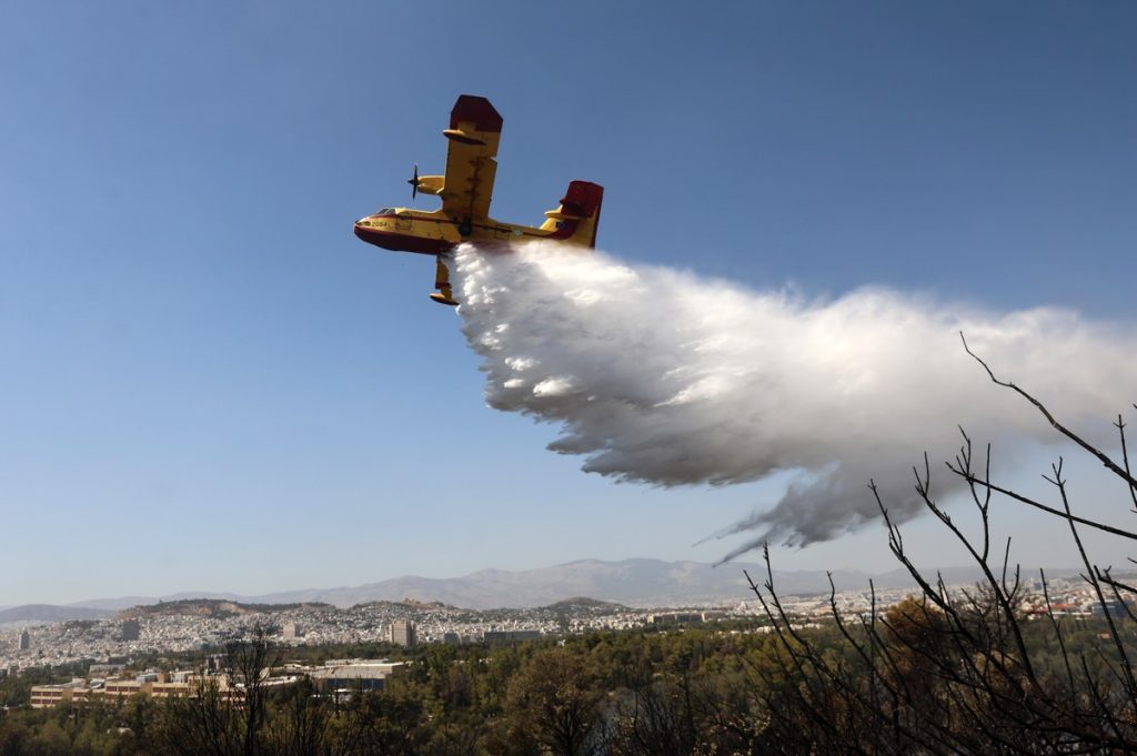 Greece Wildfires Tuesday: Multiple Fronts, Villages Evacuated