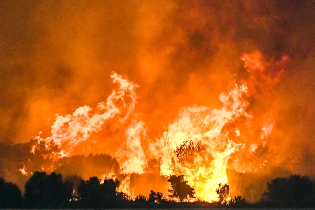 Wildfires Greece Live: Active Fronts in Chios, Zakynthos, Mainland