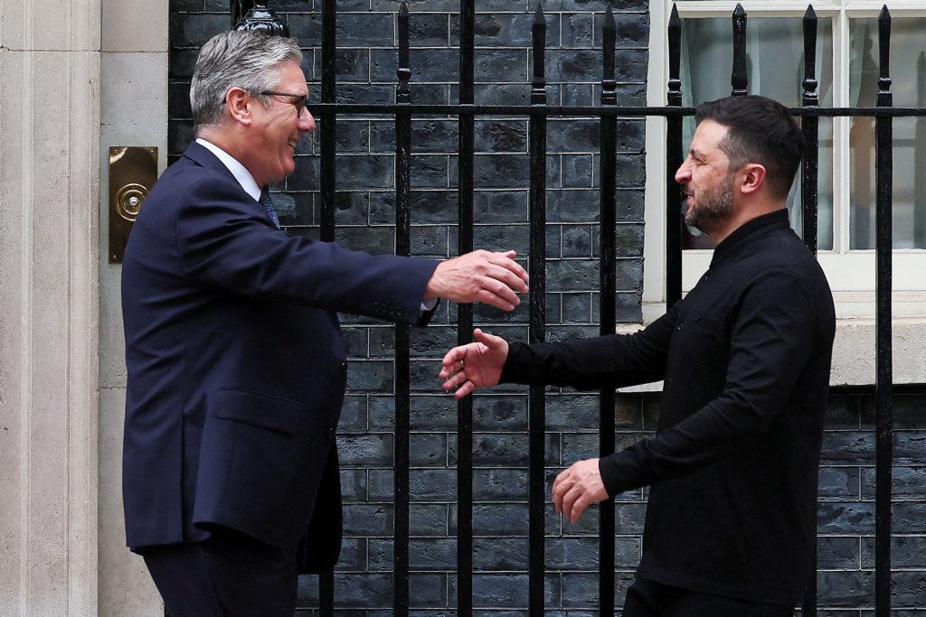 zelensky stramer talks