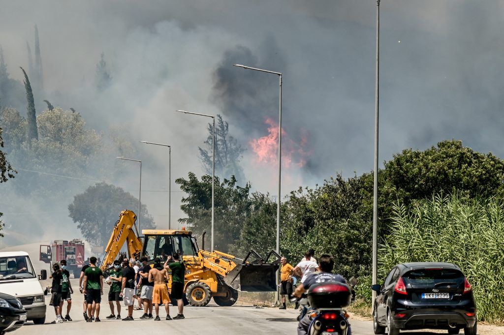 No Active Front in Preveza Wildfire