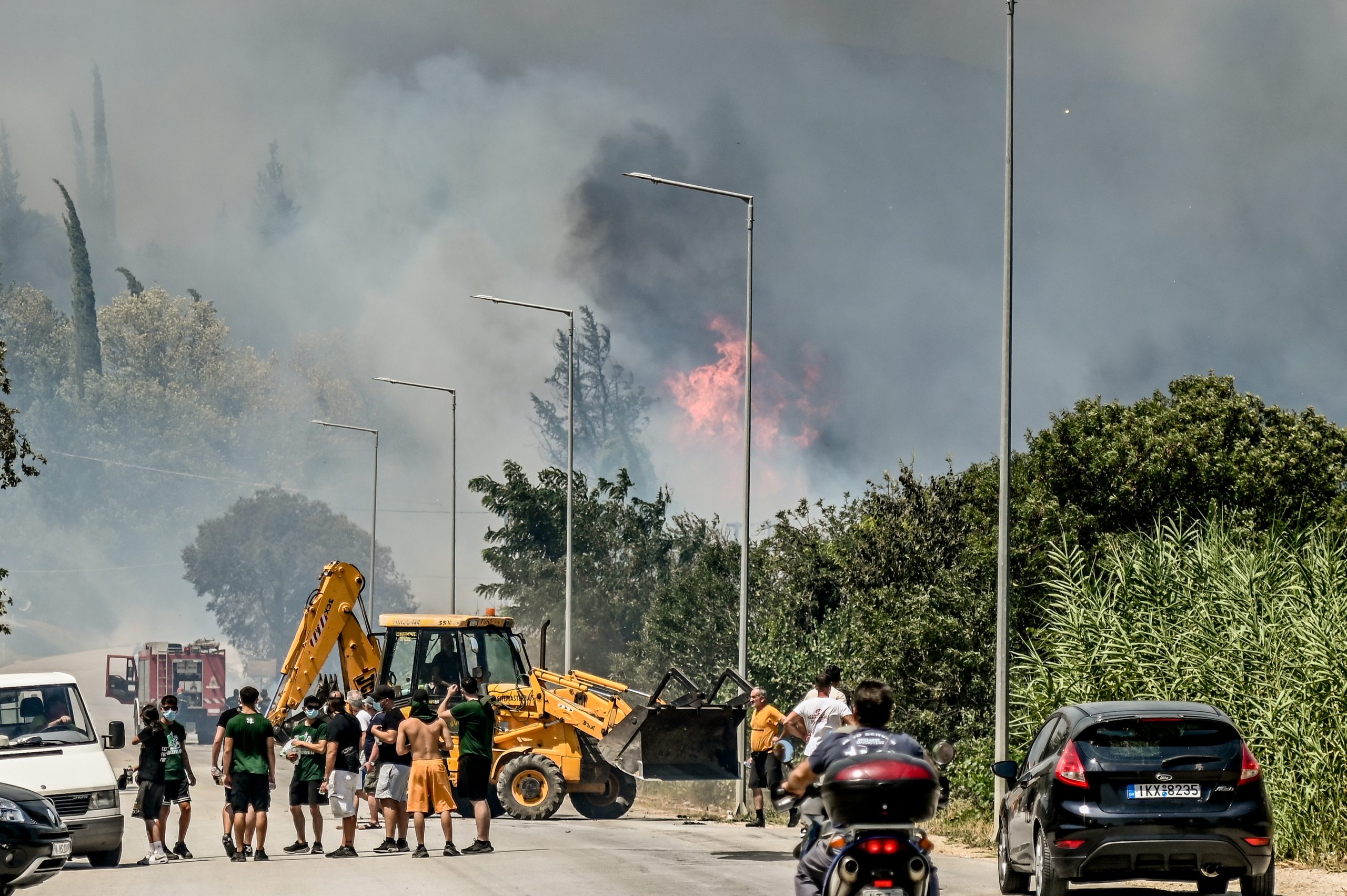 No Active Front in Preveza Wildfire