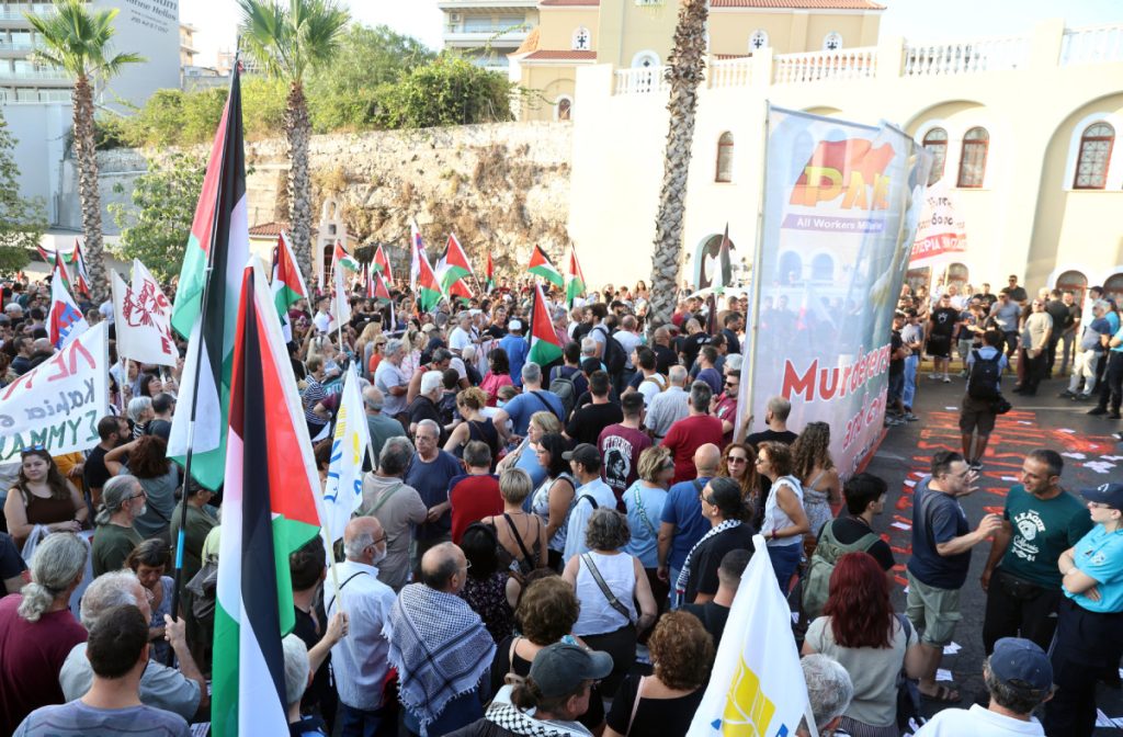 Protest in Piraeus Targets Israeli Cruise Ship Amid Gaza War