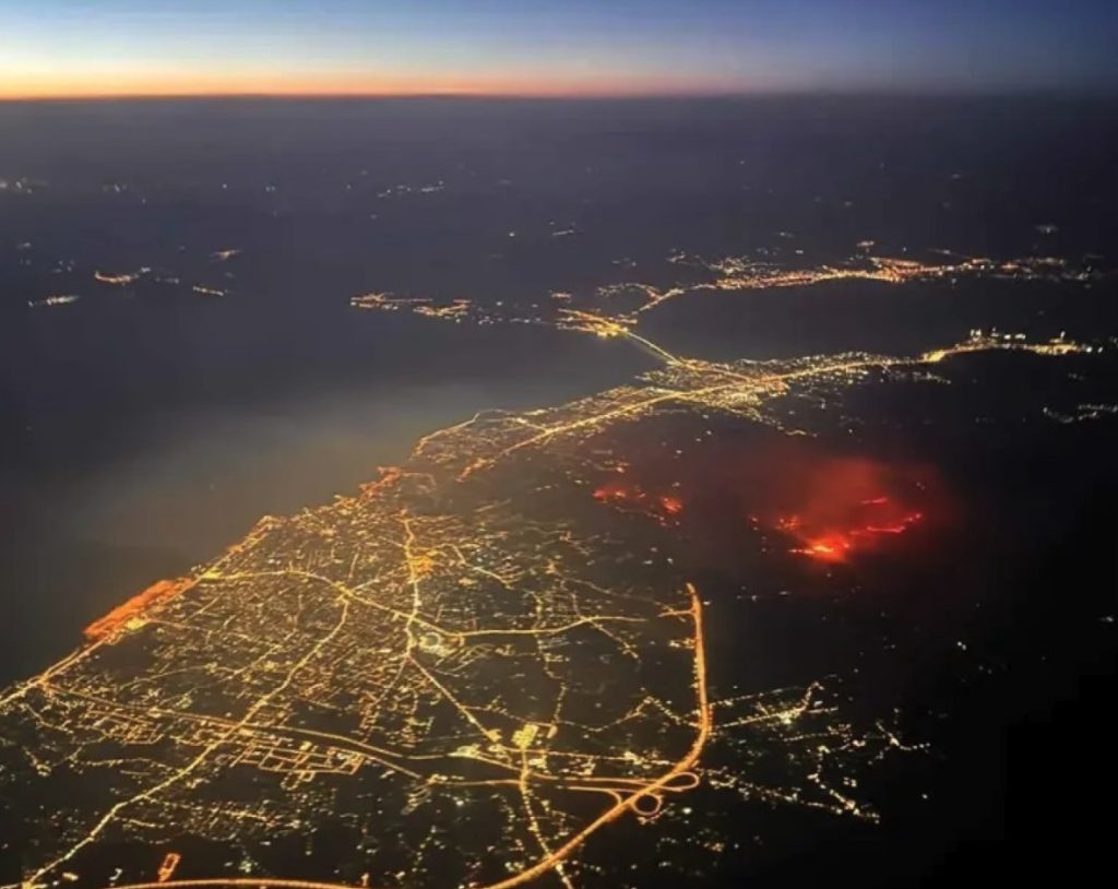 Inferno in Greece: Island, Mainland Fires Wreak Havoc Overnight