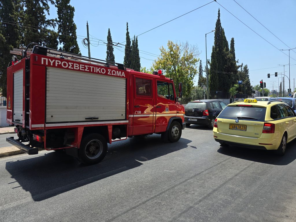 Car Collides with Firetruck, Leaves One Dead