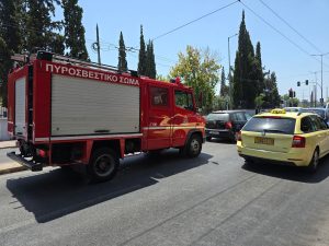 Car Collides with Firetruck, Leaves One Dead