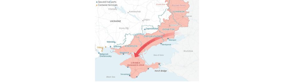 The Ukrainian Territory at the Core of Trump-Putin Talks, in Four Maps