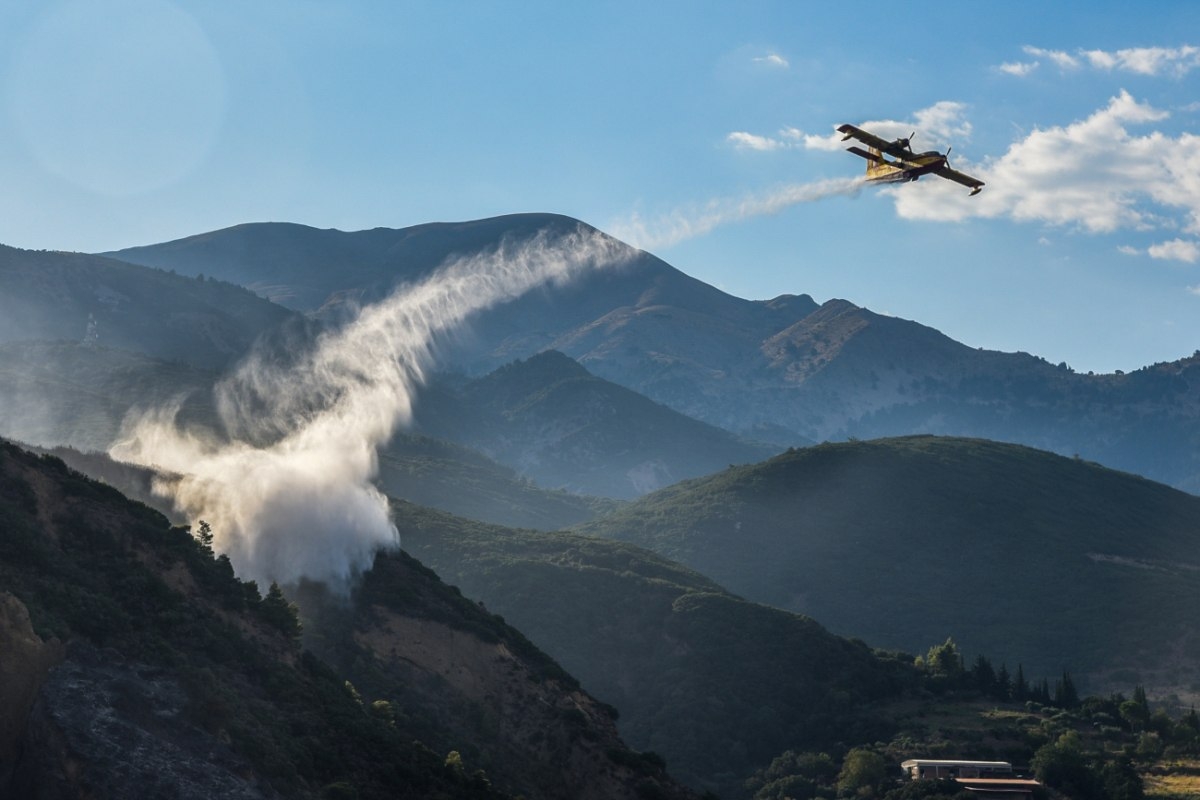 First Wildfire on Sun. Reported in Mani District